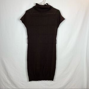 Brown sweater dress  